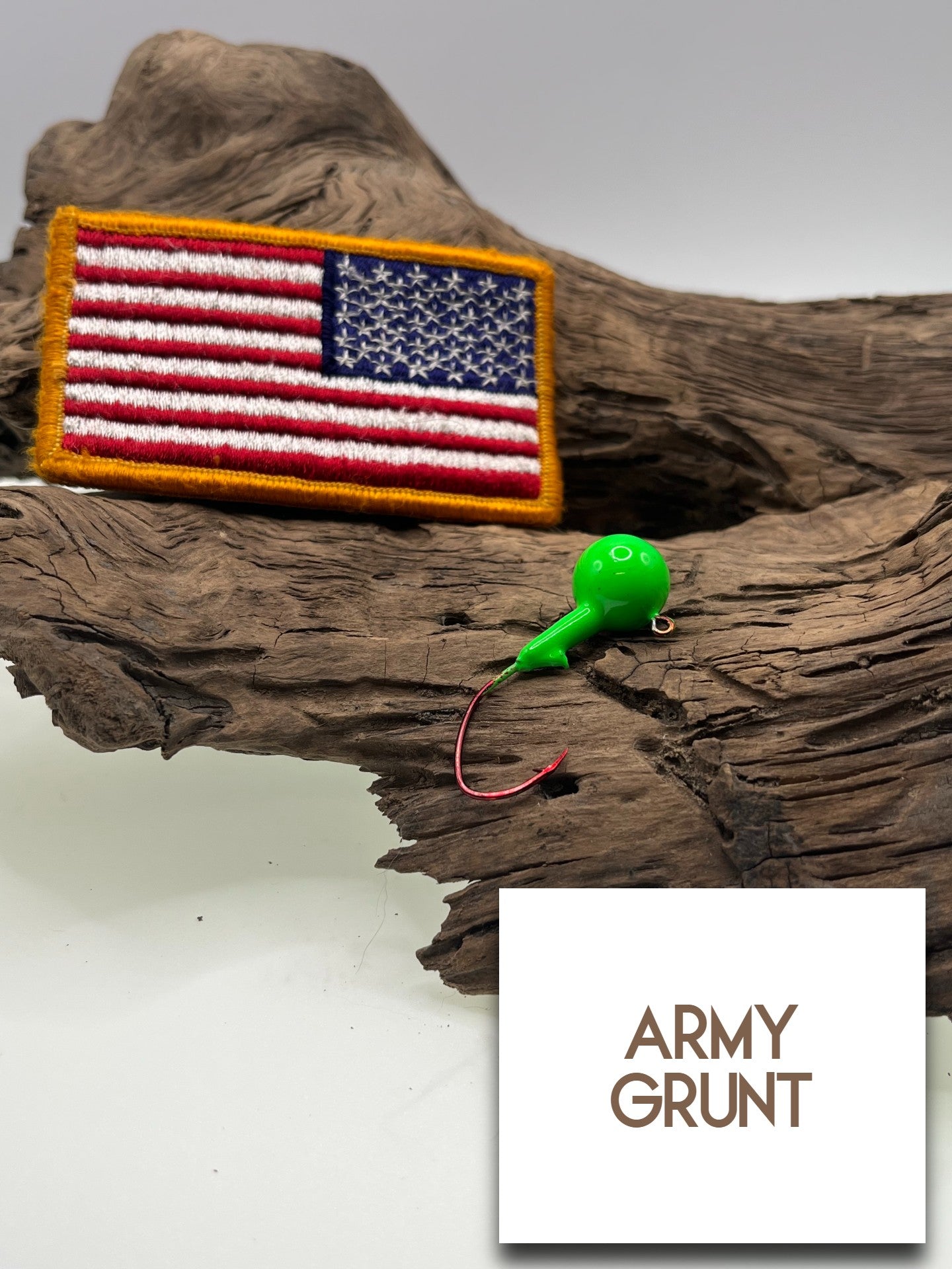 ARMY GRUNT Round Jighead, Qty 10