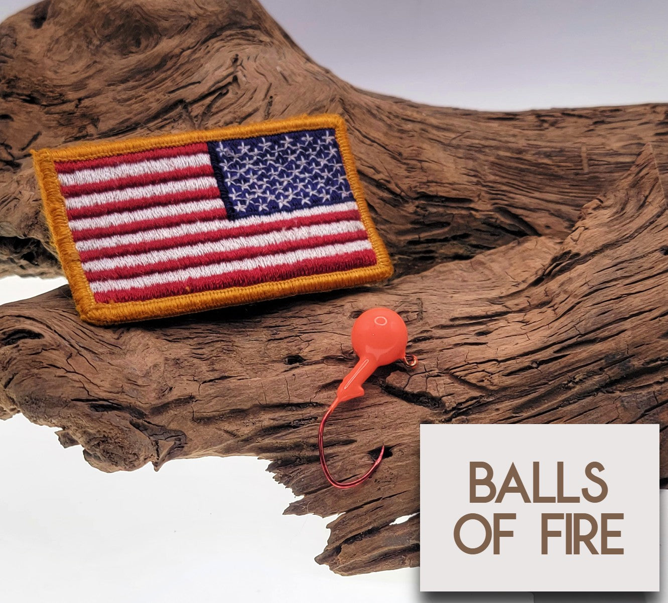 BALLS OF FIRE Round Jighead, Qty 10