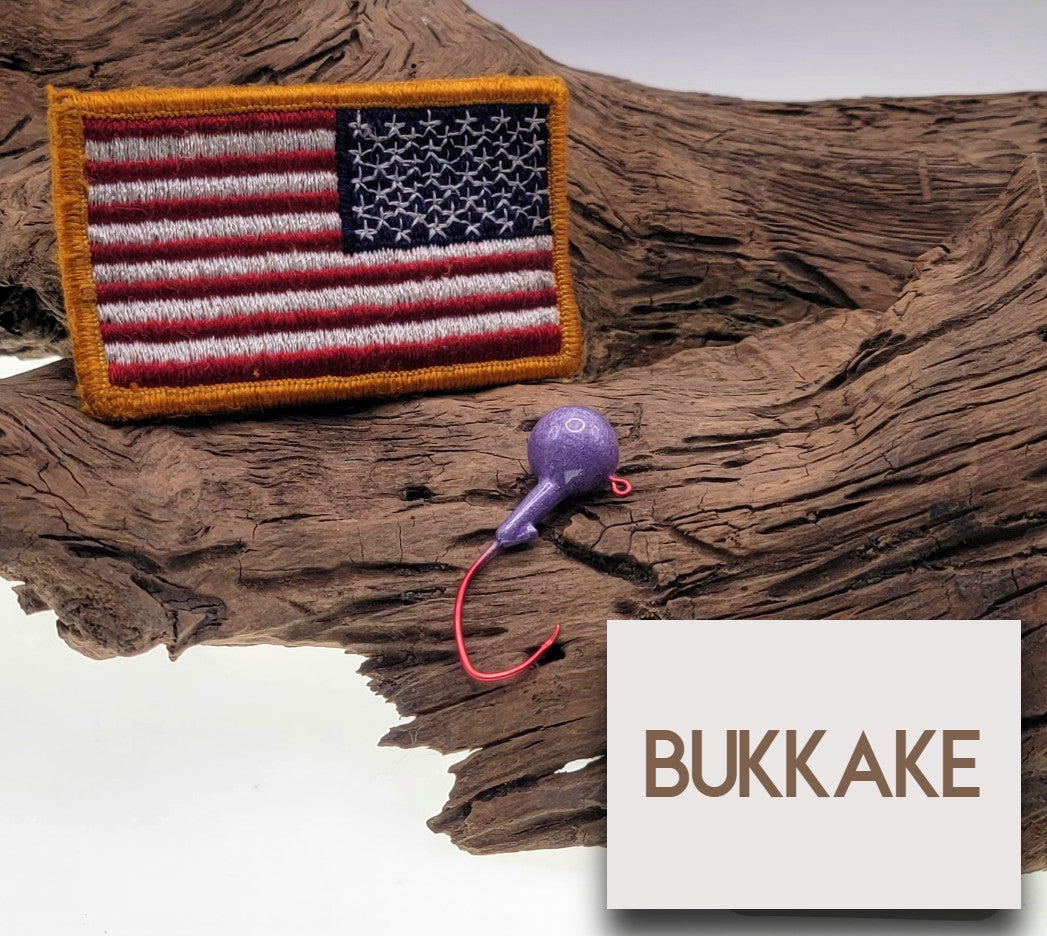 BUKKAKE Round Jighead, Qty 10
