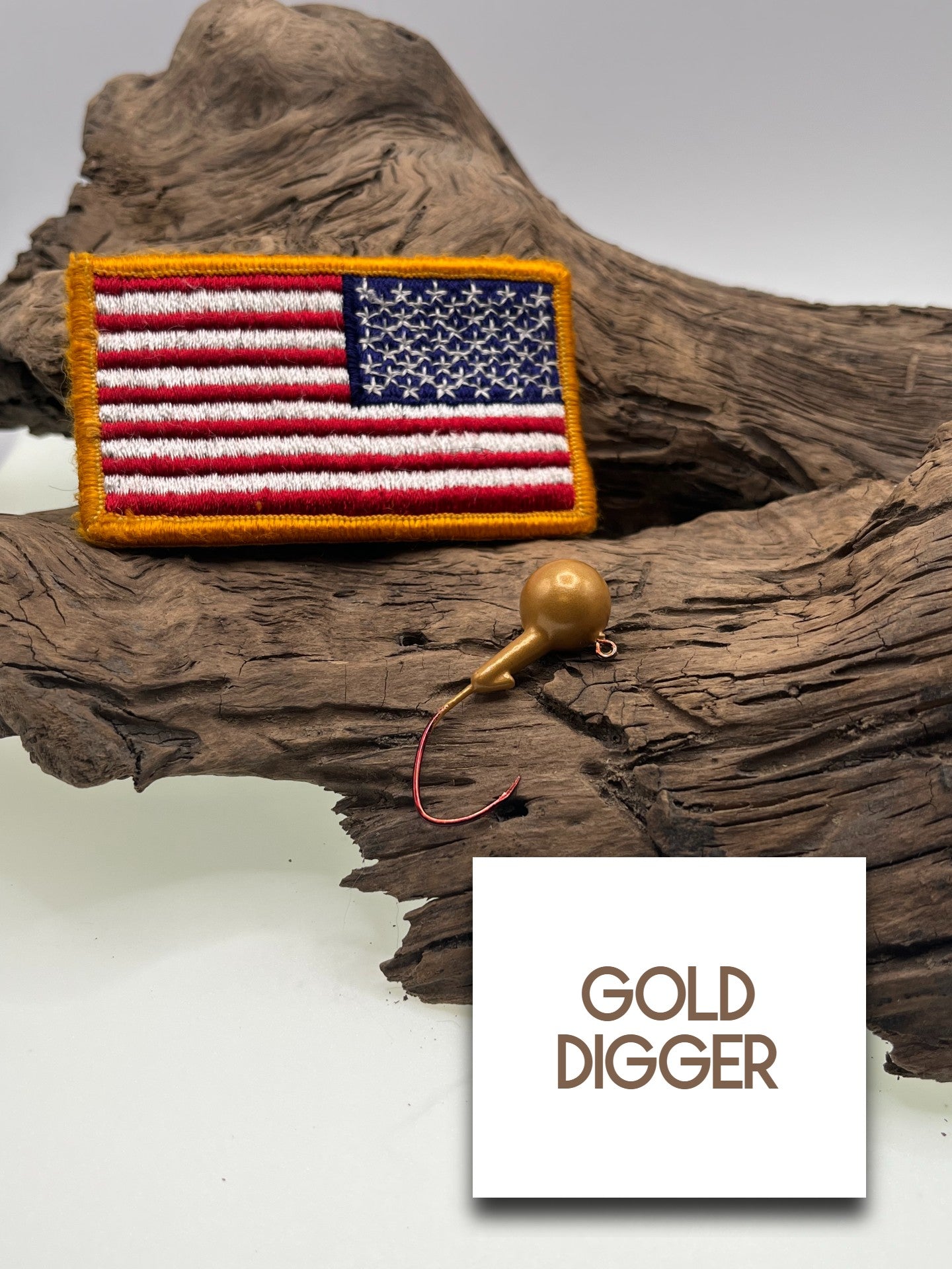 GOLD DIGGER Round Jighead, Qty 10